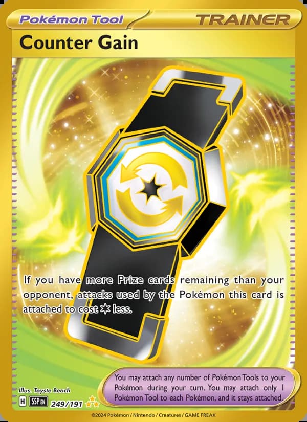 Counter Gain — Surging Sparks #249