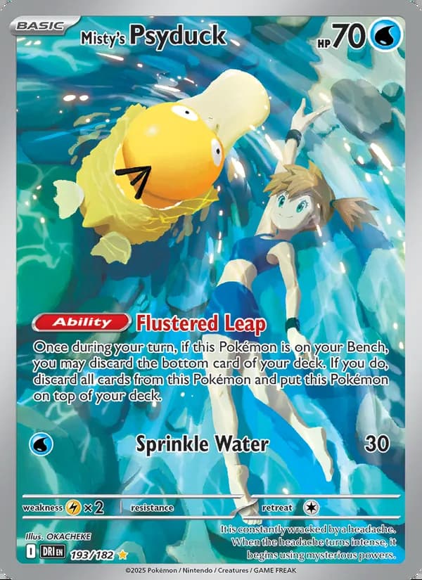 Misty's Psyduck — Destined Rivals #193