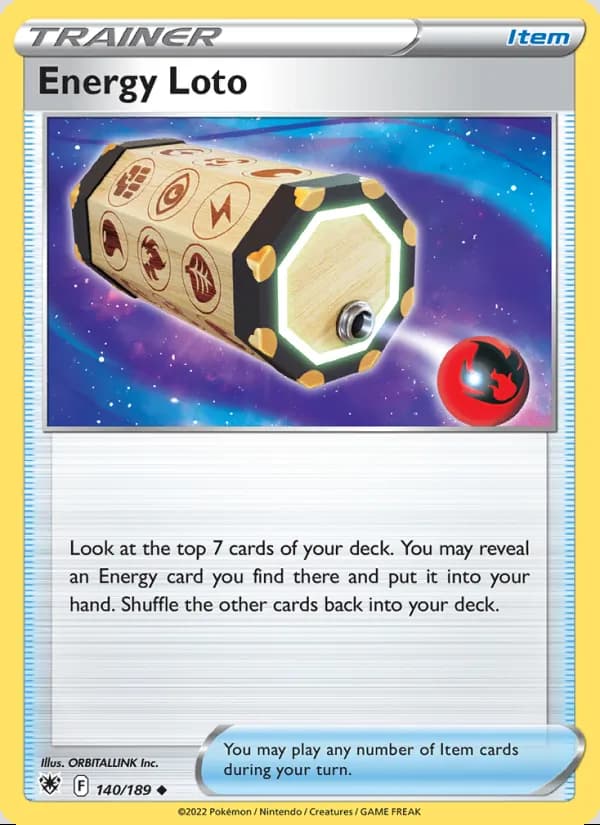 Energy Loto — Astral Radiance #140